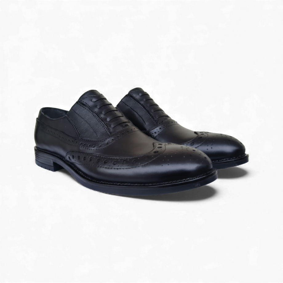 Cardiff - Oxford with Elastic in Black